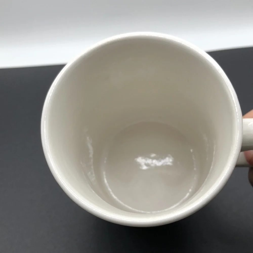Vintage 1996 Coca-Cola white Polar Bear in Calvin Klein Jeans Coffee Mug